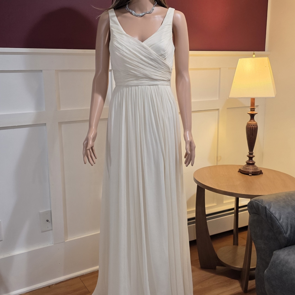 J. Crew Cream Sleeveless Maxi Gown for Brides